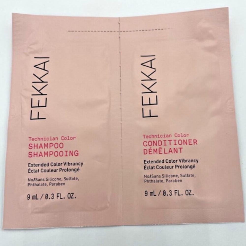 3 x Fekkai Technical Color Shampoo & Conditioner Packs